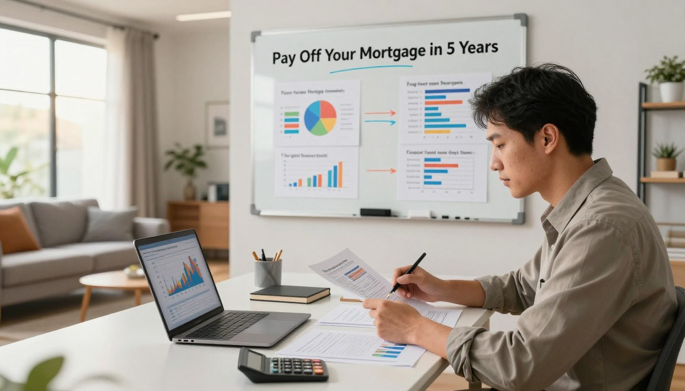 how to pay off your mortgage in 5 years